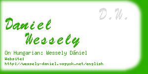 daniel wessely business card